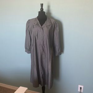 Gunmetal gray Ming wang dress, size large